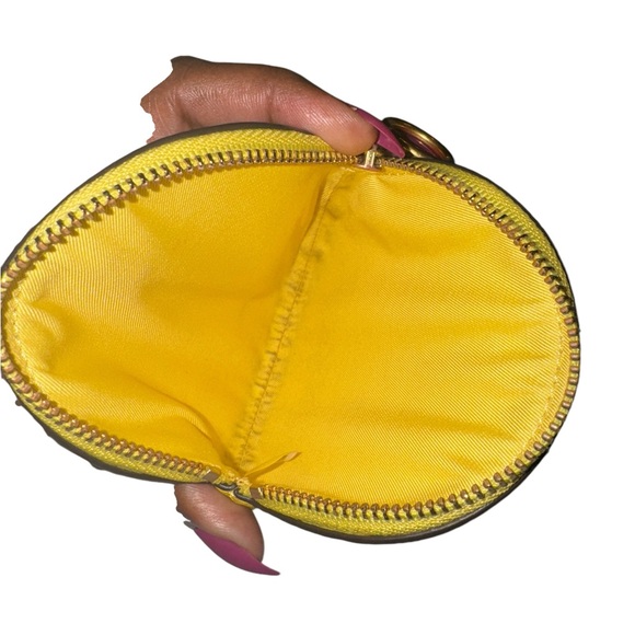 Tory Burch PERRY BOMBE POUCH KEY RING EUC - Picture 5 of 5